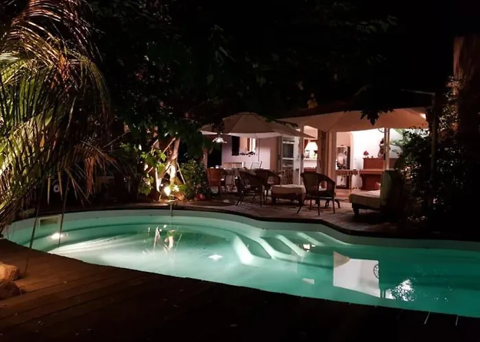 La Marine Piscine Chauffee Avec Piscine 5 Mn A Pied De La וילה